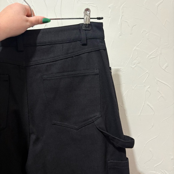 NWT Lioness “Miami Vice” black mid-rise baggy cargo pants (XS) - Picture 7 of 8